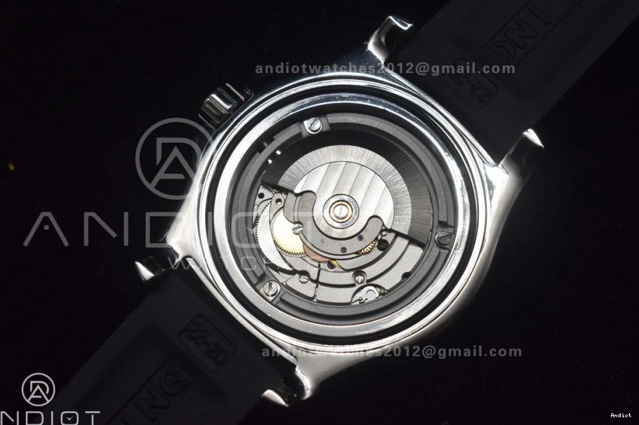 Black Best Rubber Black 1:1 On Strap Superocean Automatic 44 Edition Bezel Black A2824 Dial TF 0315